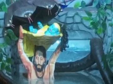बलिया में श्रीकृष्ण जन्मोत्सव की चंहुओर धूम
