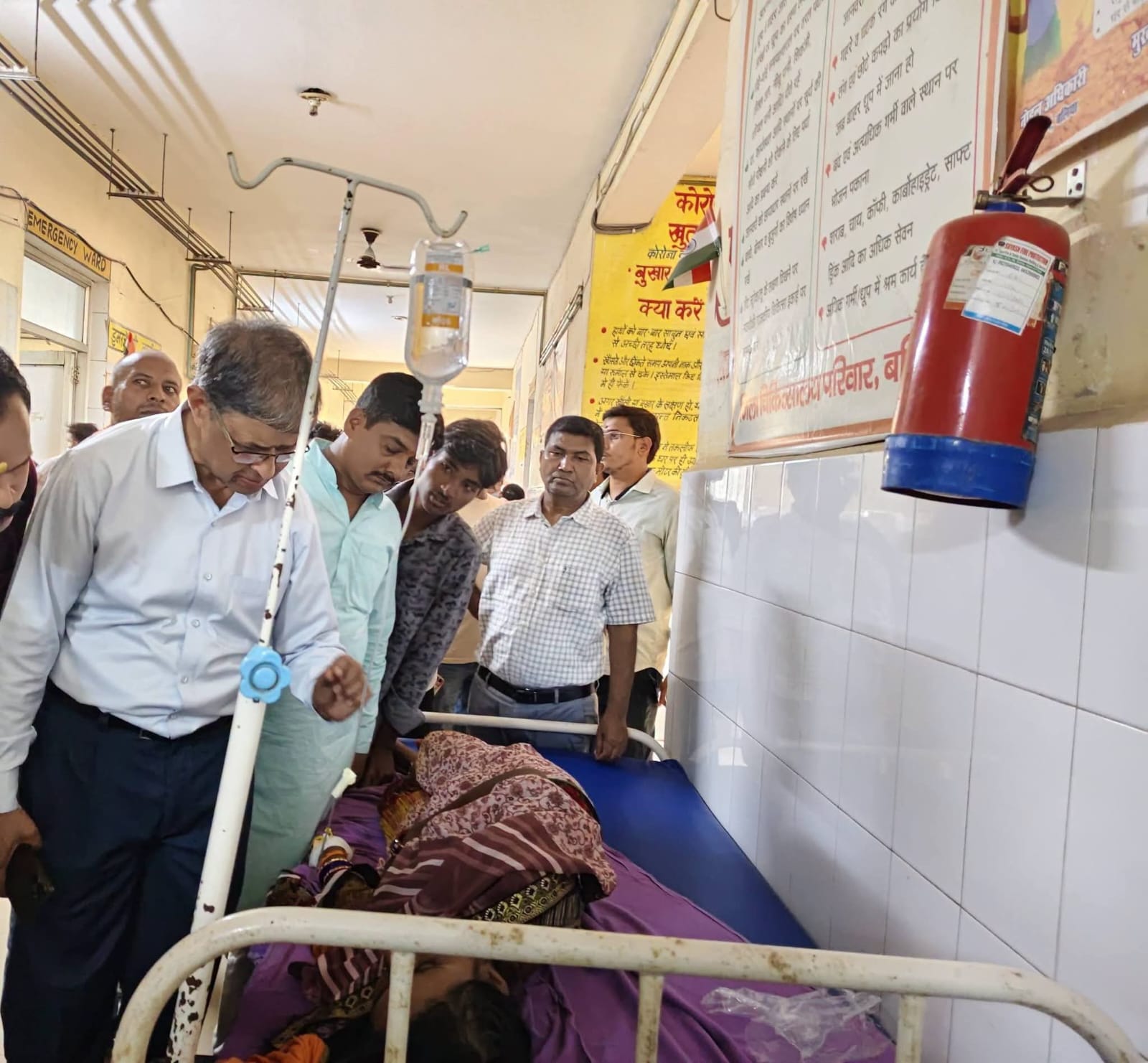 बलिया- मडुआ बना आफत रोटी खाने से दो दर्जन से अधिक महिलाओं की तबीयत बिगड़ी 